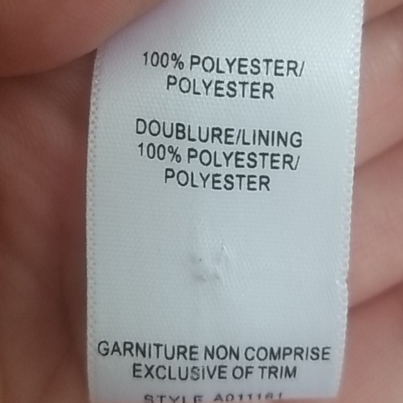 Jacob Brand White Button Down Polka Dot Blouse - Picture 9 of 11